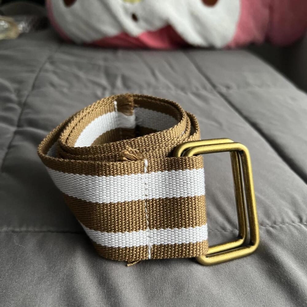 Brown & White Boho Belt